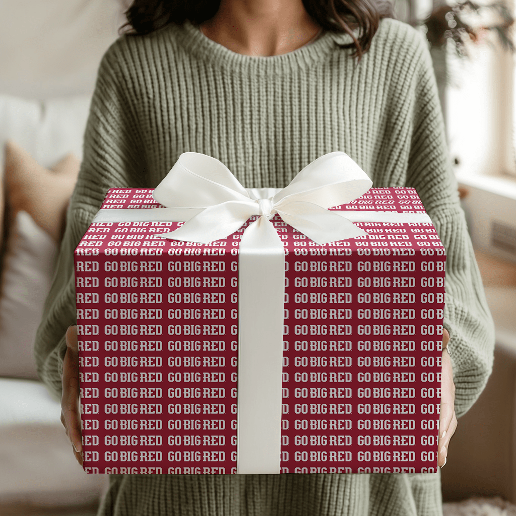 Go Big Red - Wrapping Paper - Aspen & Arlo