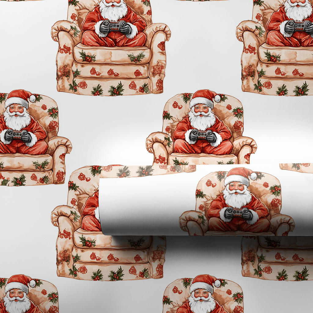 Merry Game - Wrapping Paper - Aspen & Arlo