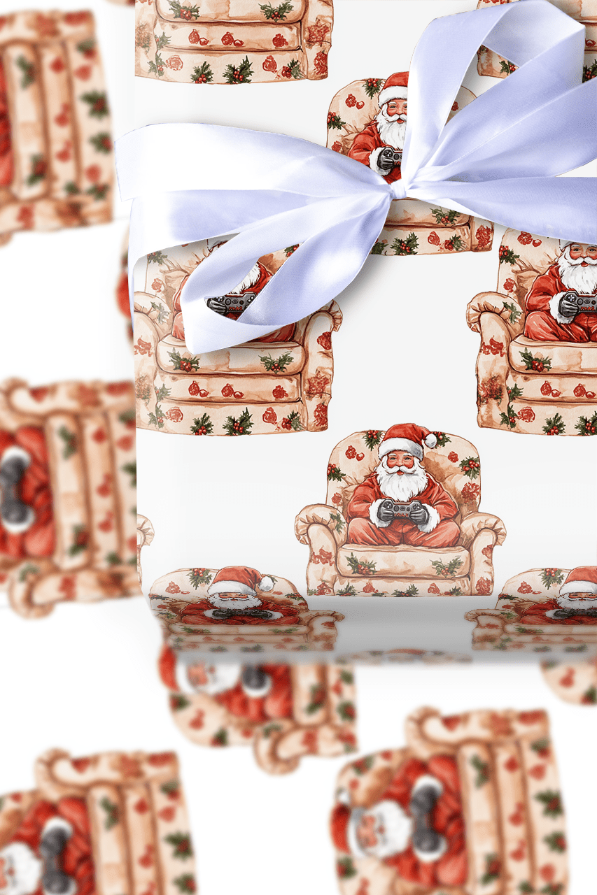 Merry Game - Wrapping Paper - Aspen & Arlo