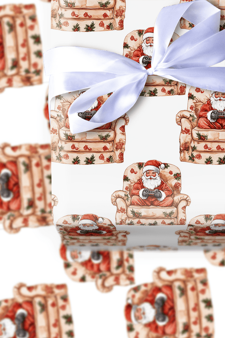 Merry Game - Wrapping Paper - Aspen & Arlo