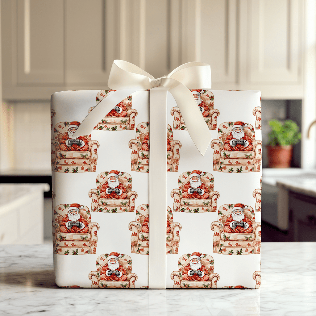 Merry Game - Wrapping Paper - Aspen & Arlo