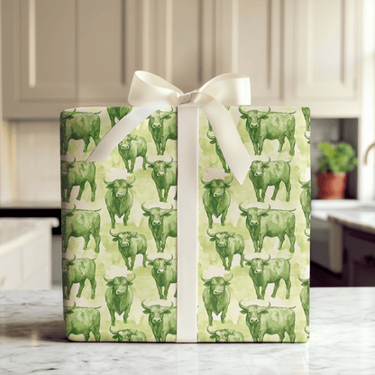 Neon Hoof - Wrapping Paper - Aspen & Arlo