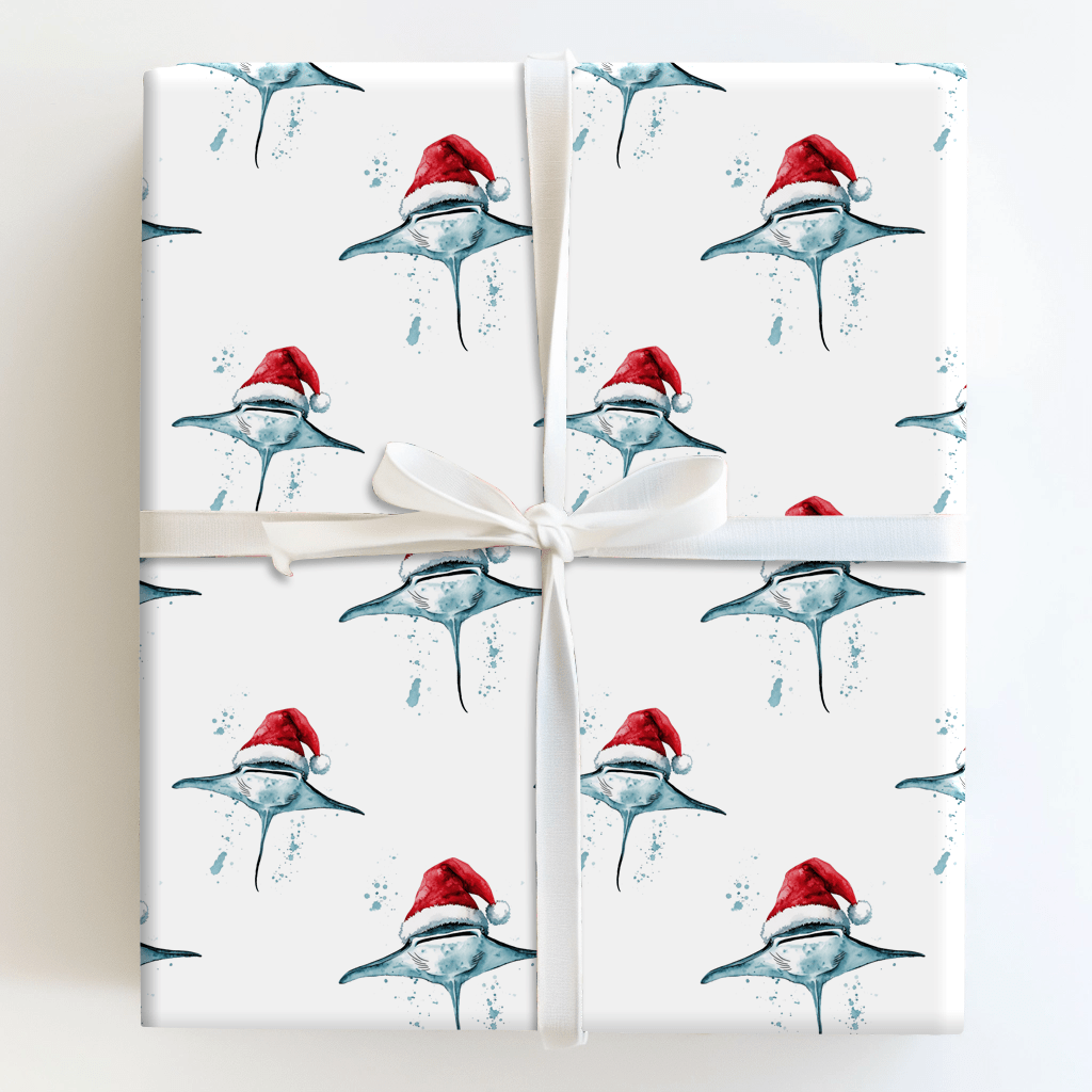 Sting Ray of Joy - Wrapping Paper - Aspen & Arlo