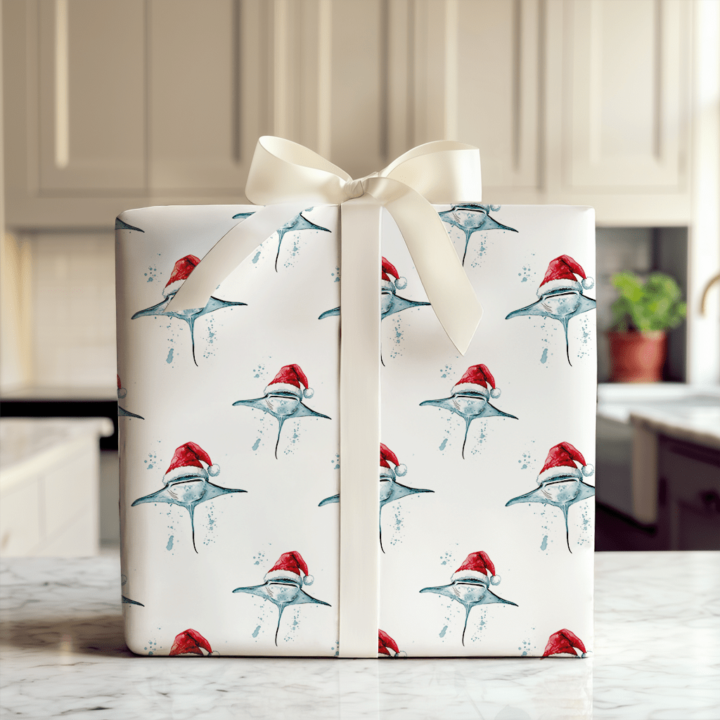 Sting Ray of Joy - Wrapping Paper - Aspen & Arlo