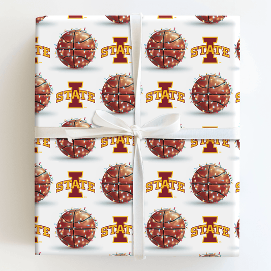 Red & Gold Slam - Wrapping Paper - Aspen & Arlo