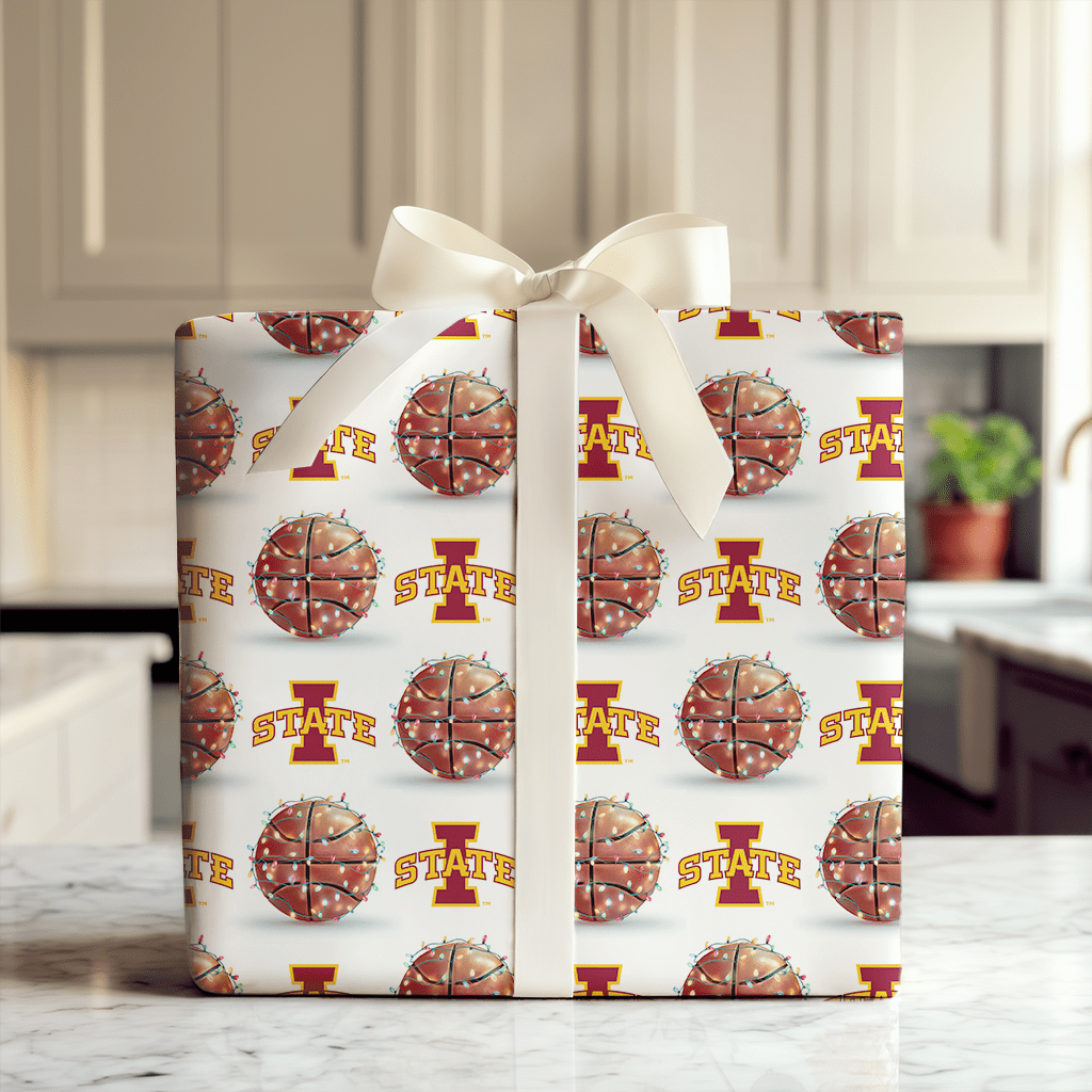 Red & Gold Slam - Wrapping Paper - Aspen & Arlo
