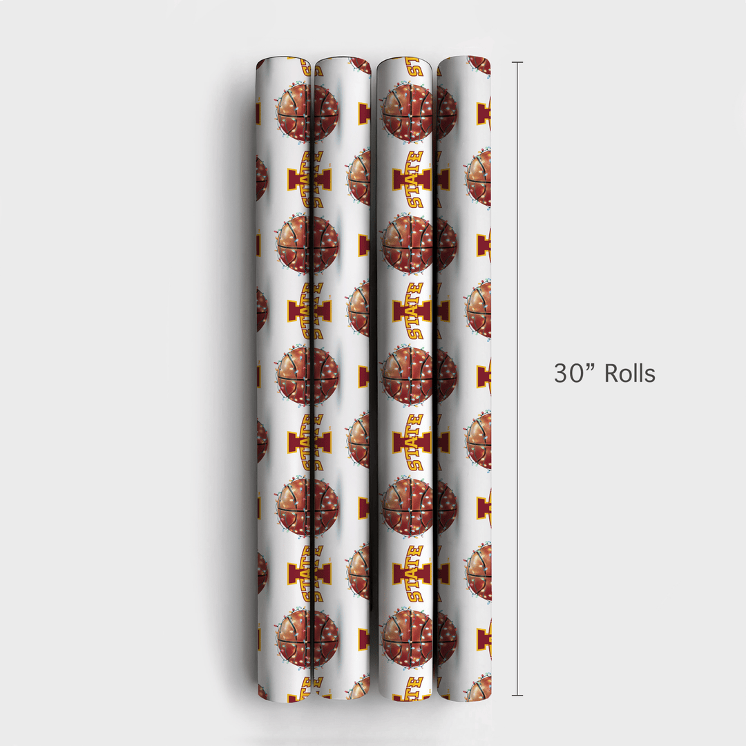 Red & Gold Slam - Wrapping Paper - Aspen & Arlo