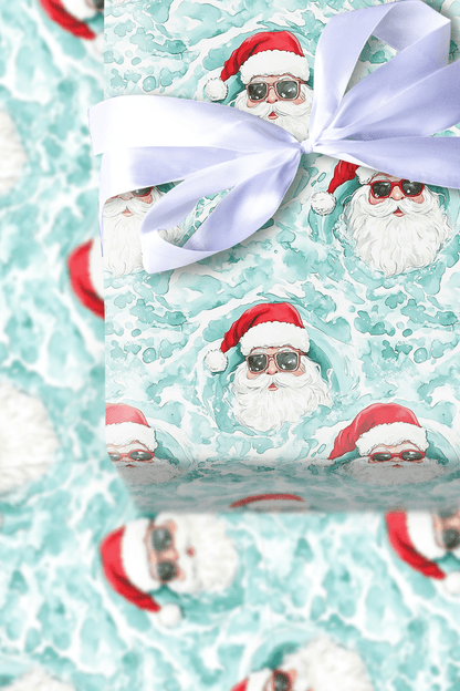 Jingle Jacuzzi - Wrapping Paper - Aspen & Arlo
