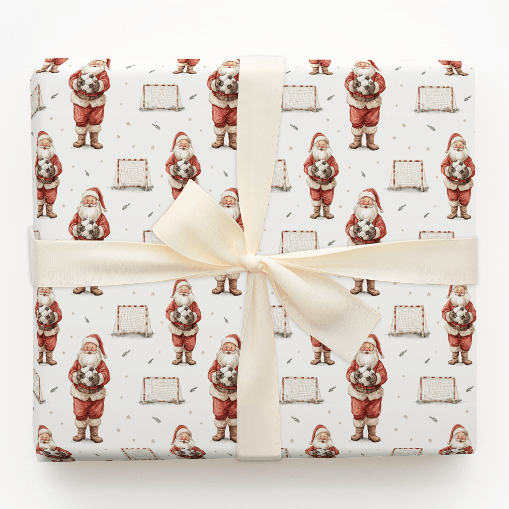 Sleigh the Goal - Wrapping Paper - Aspen & Arlo