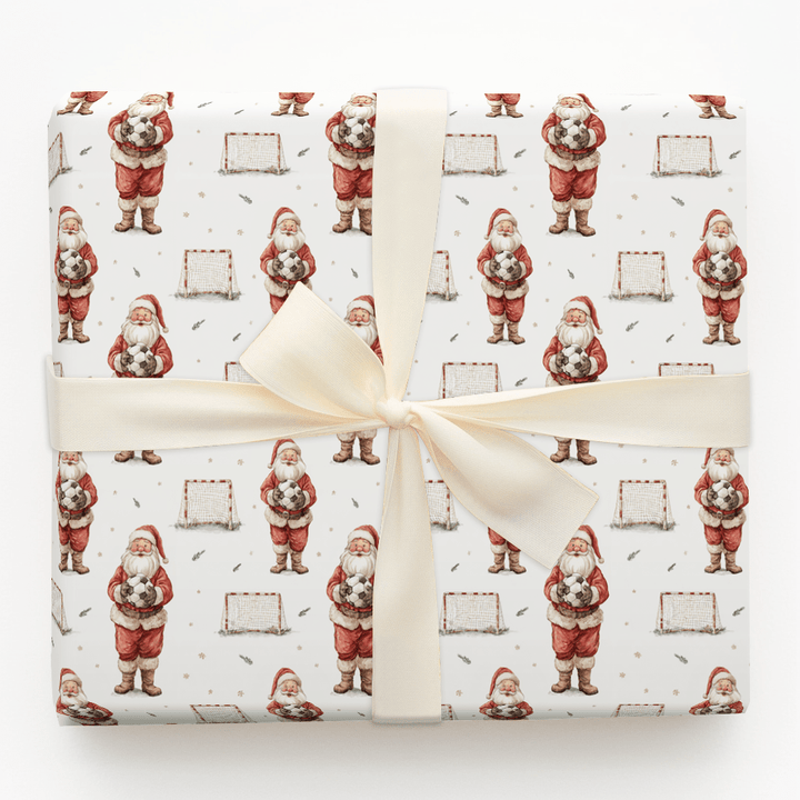 Sleigh the Goal - Wrapping Paper - Aspen & Arlo