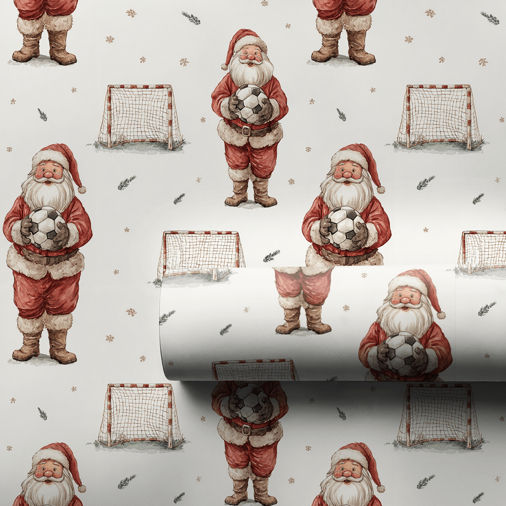 Sleigh the Goal - Wrapping Paper - Aspen & Arlo
