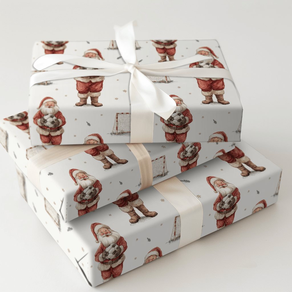 Sleigh the Goal - Wrapping Paper - Aspen & Arlo