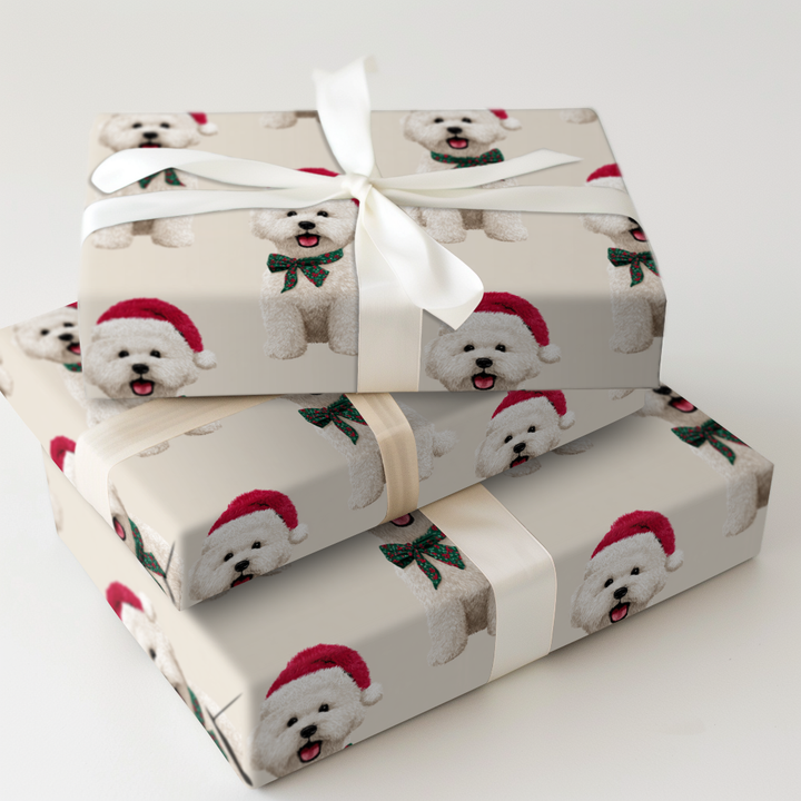 Bichon Holiday Bows