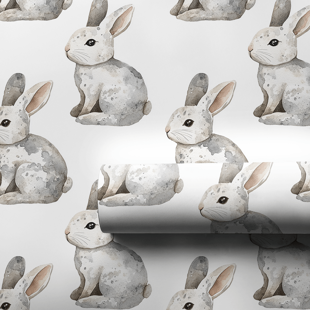 Solid as a Bunny - Wrapping Paper - Aspen & Arlo