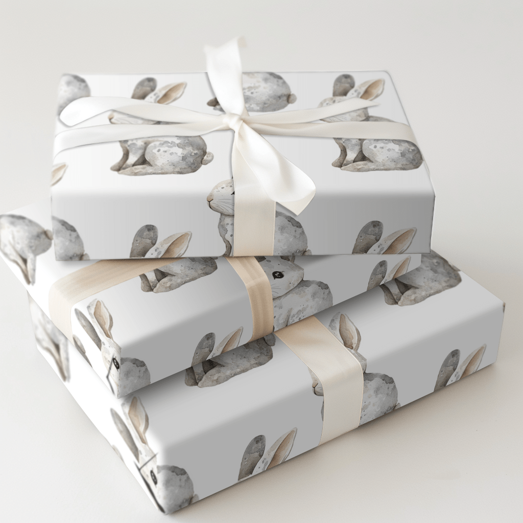 Solid as a Bunny - Wrapping Paper - Aspen & Arlo
