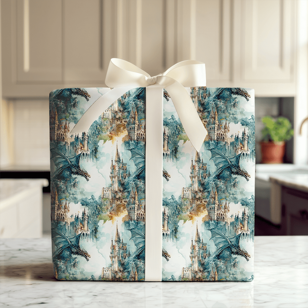Dragon Advantage - Wrapping Paper - Aspen & Arlo