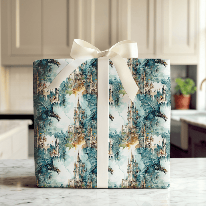 Dragon Advantage - Wrapping Paper - Aspen & Arlo