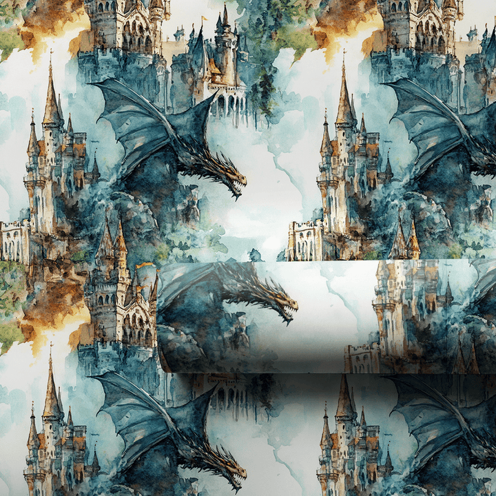 Dragon Advantage - Wrapping Paper - Aspen & Arlo