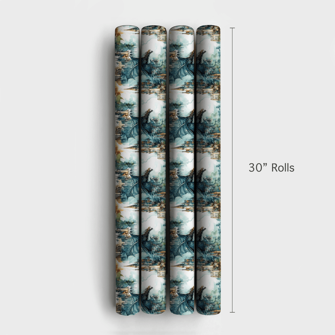 Dragon Advantage - Wrapping Paper - Aspen & Arlo