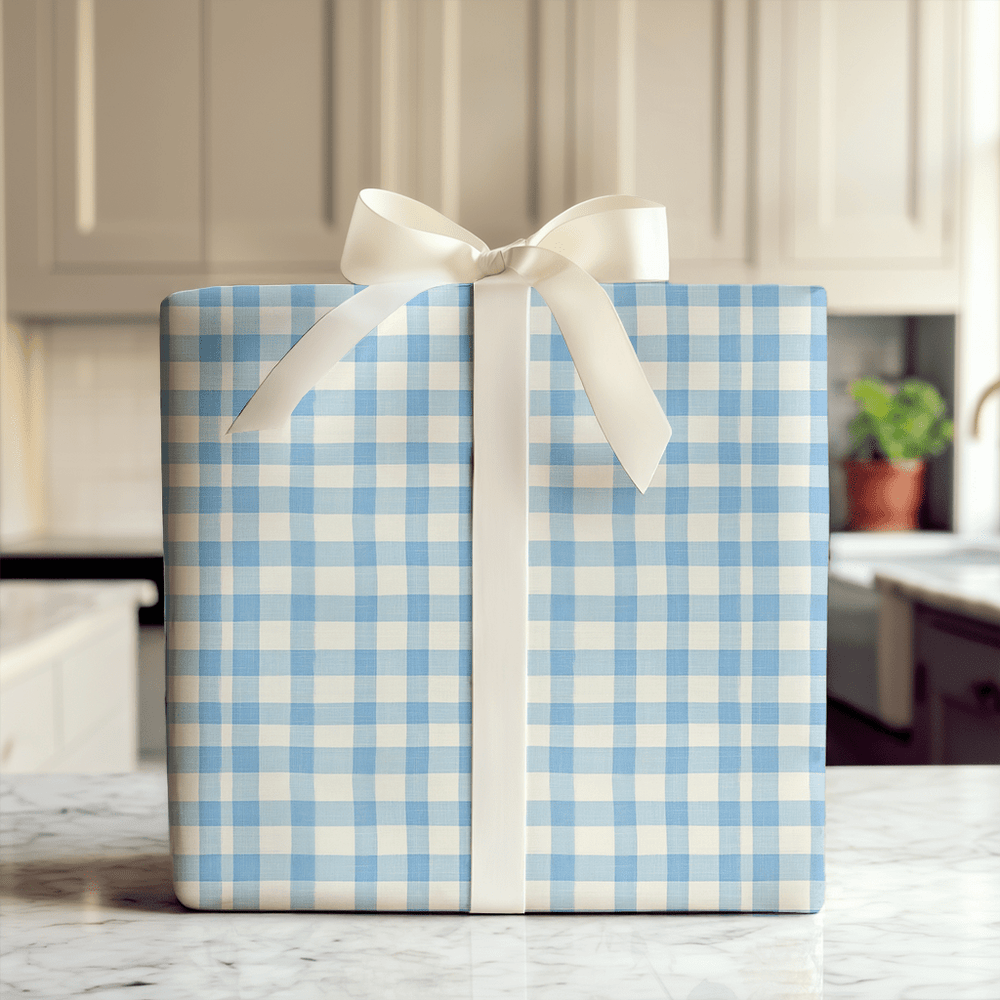 True Blue Love - Wrapping Paper - Aspen & Arlo