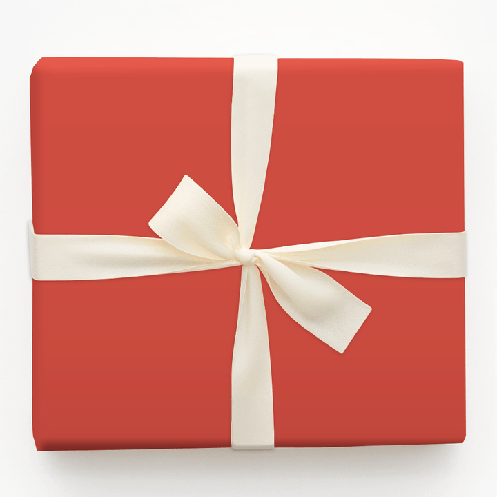 Bright Nectarine - Wrapping Paper - Aspen & Arlo