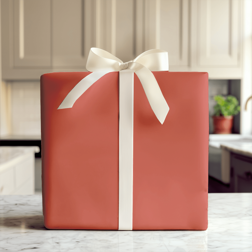Bright Nectarine - Wrapping Paper - Aspen & Arlo