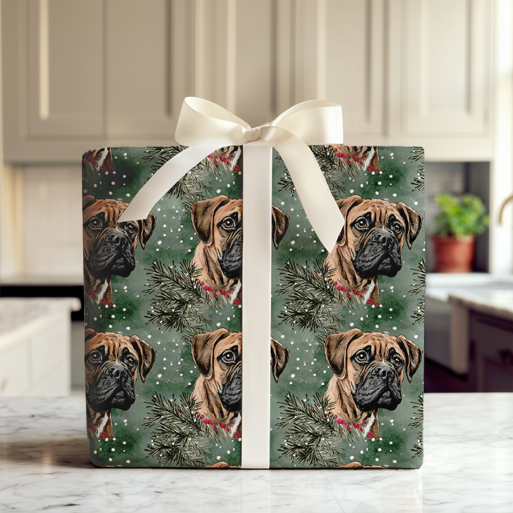 Bullmastiff in Green
