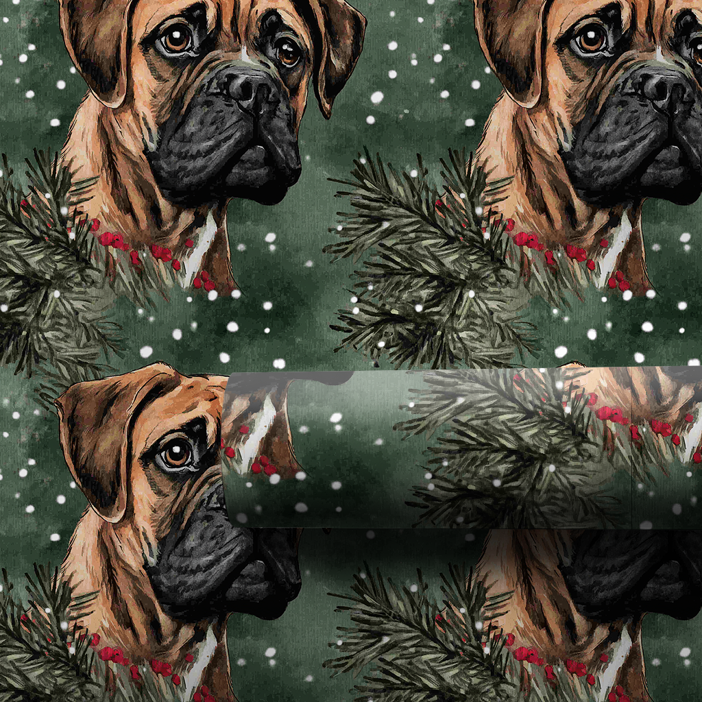 Bullmastiff in Green