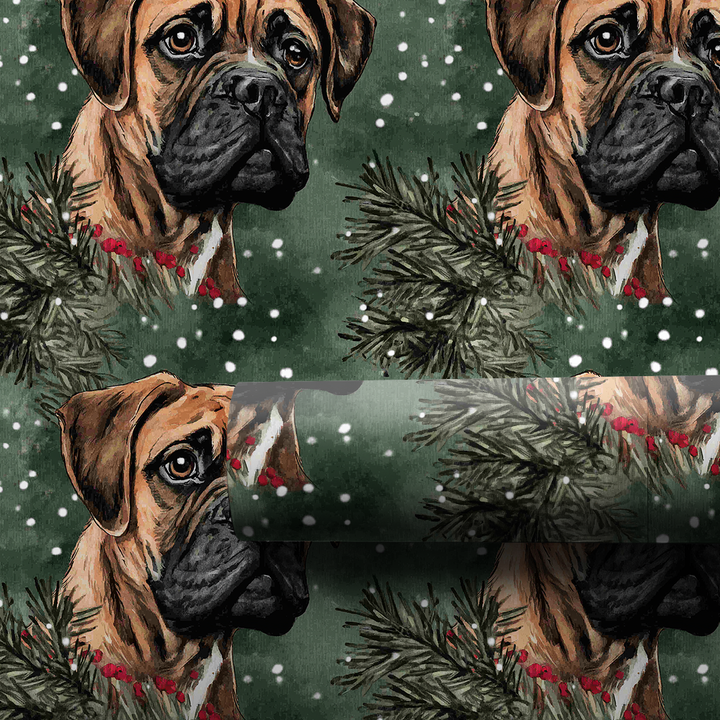 Bullmastiff in Green