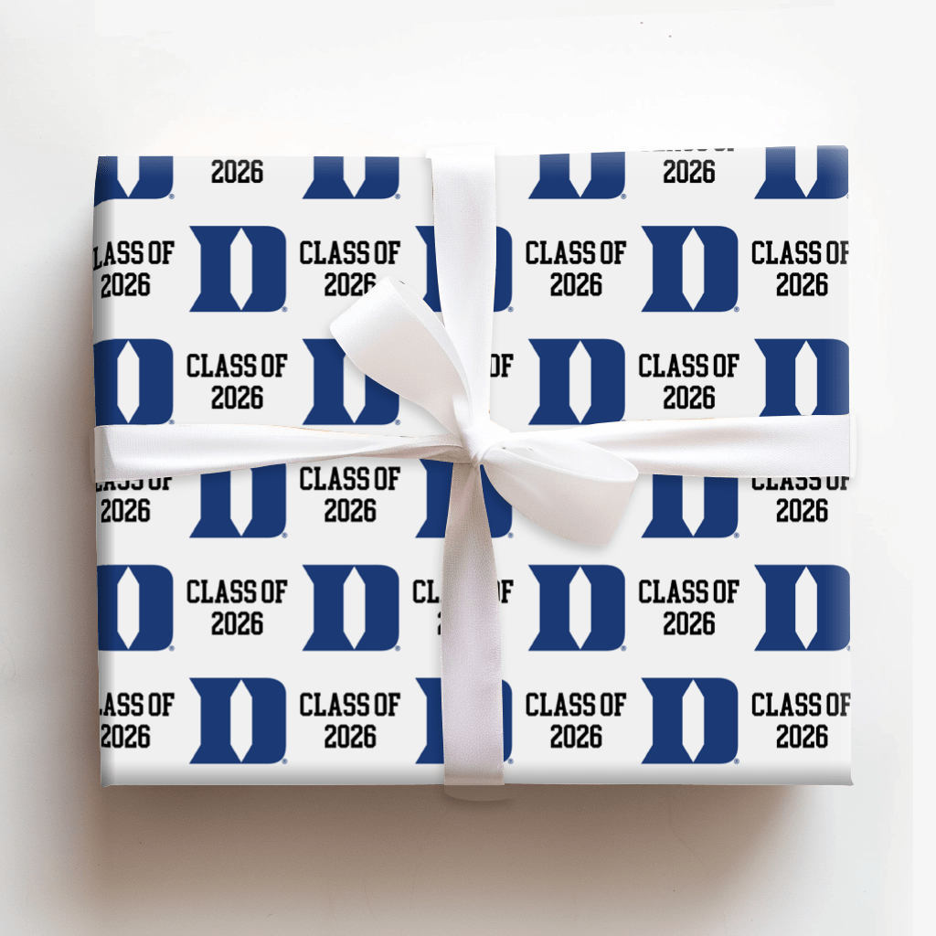 Duke Class of 2026 - Wrapping Paper - Aspen & Arlo