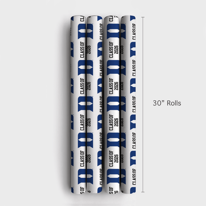 Duke Class of 2026 - Wrapping Paper - Aspen & Arlo