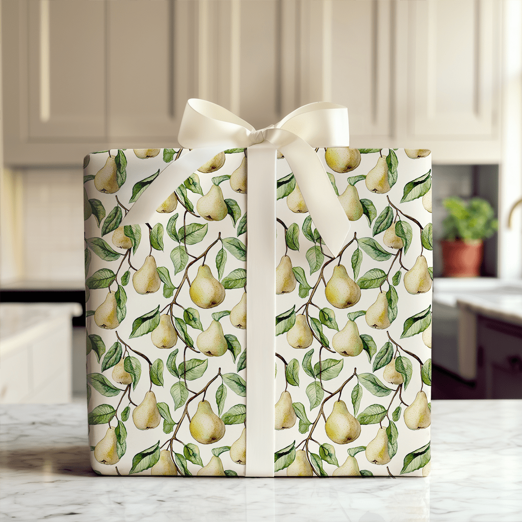 Melissa's Pears - Wrapping Paper - Aspen & Arlo