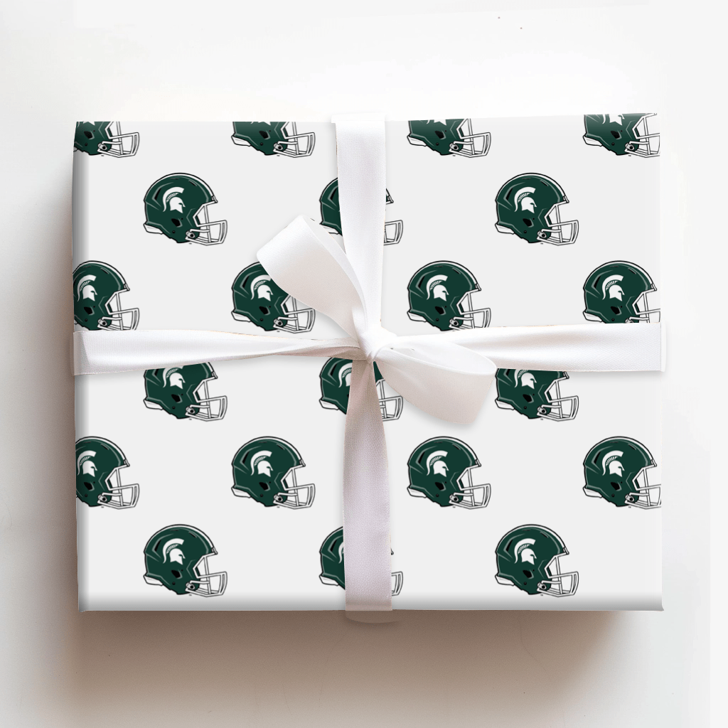 Spartan Warrior Helmet - Wrapping Paper - Aspen & Arlo