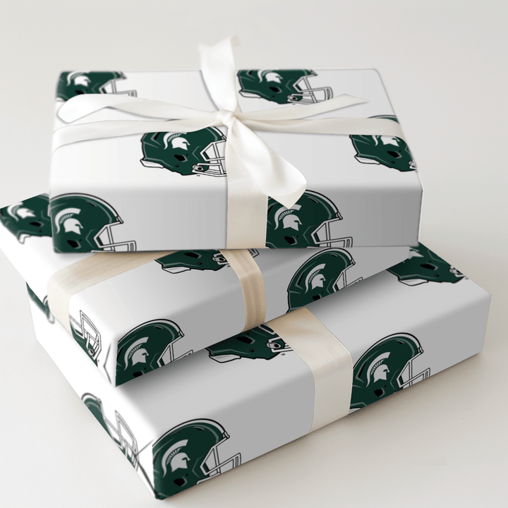 Spartan Warrior Helmet - Wrapping Paper - Aspen & Arlo