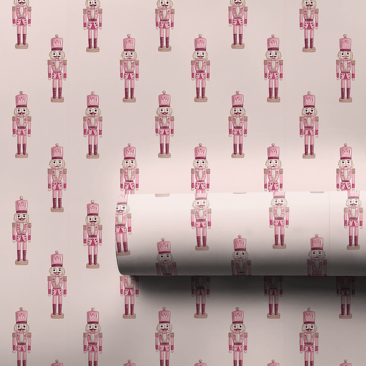 Dusty Rose Noel - Wrapping Paper - Aspen & Arlo