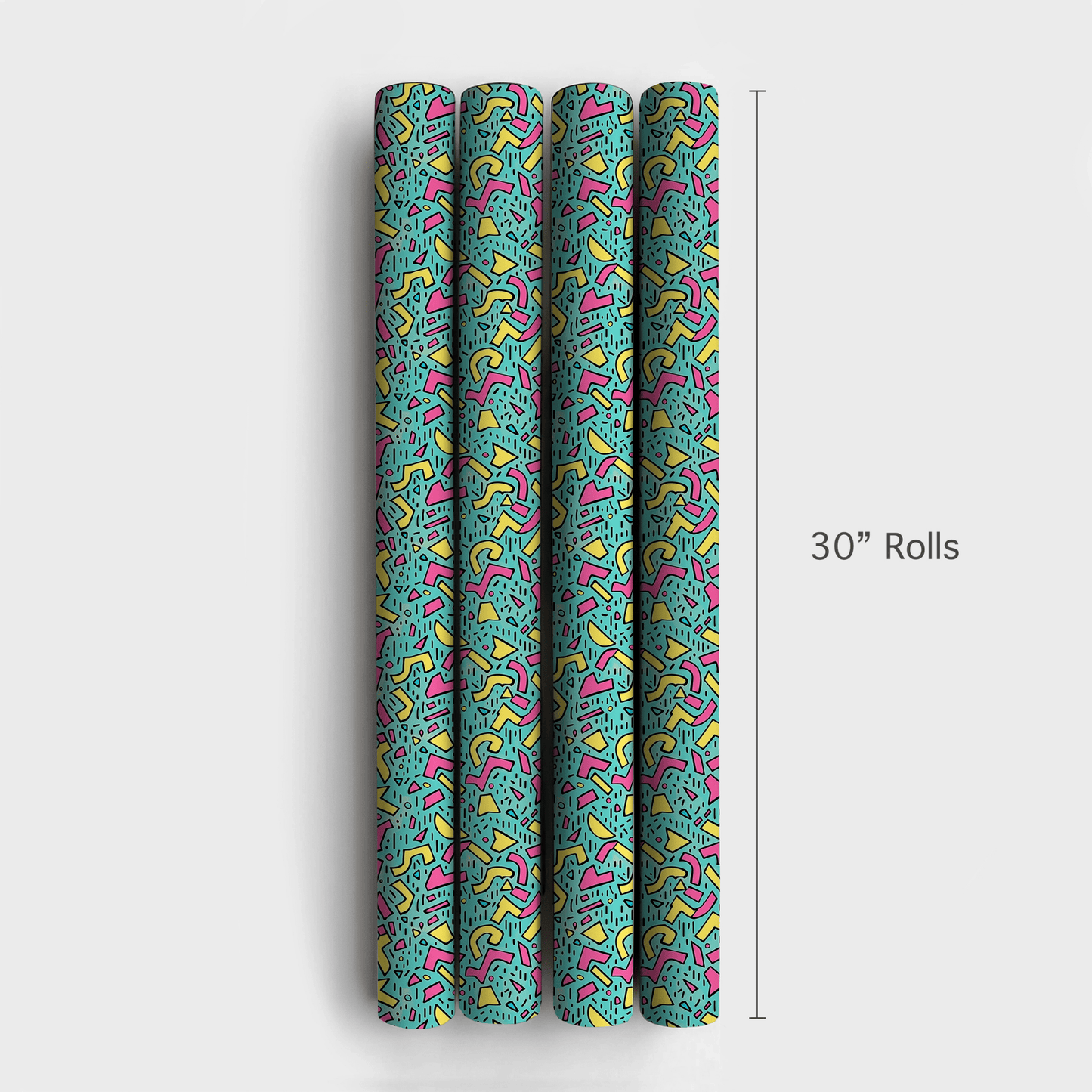 Party Poppers - Wrapping Paper - Aspen & Arlo