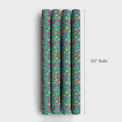 Party Poppers - Wrapping Paper - Aspen & Arlo