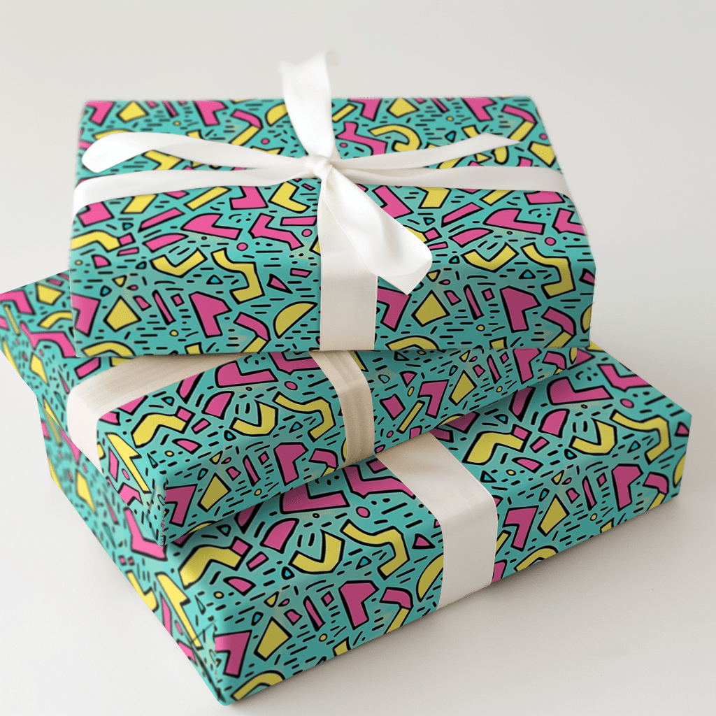Party Poppers - Wrapping Paper - Aspen & Arlo