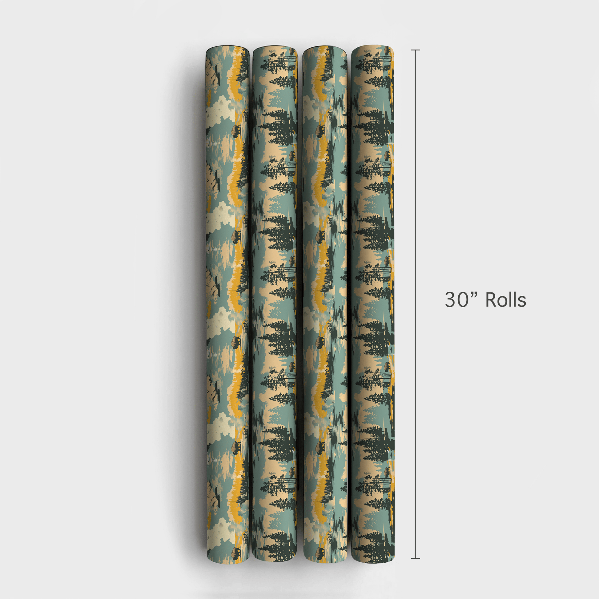 Bison Around - Wrapping Paper - Aspen & Arlo