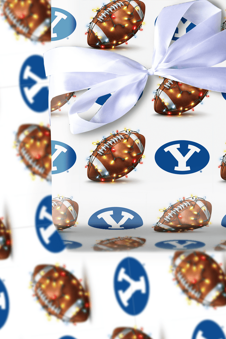 BYU Holiday Kickoff - Wrapping Paper - Aspen & Arlo