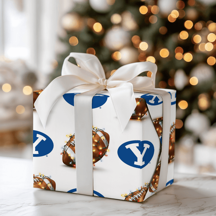 BYU Holiday Kickoff - Wrapping Paper - Aspen & Arlo