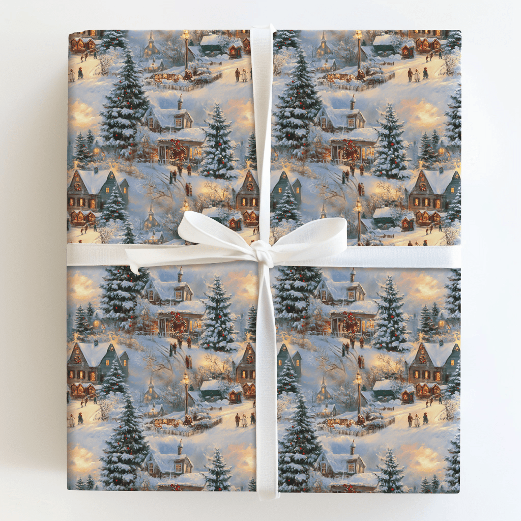 Hills of Home Glow - Wrapping Paper - Aspen & Arlo