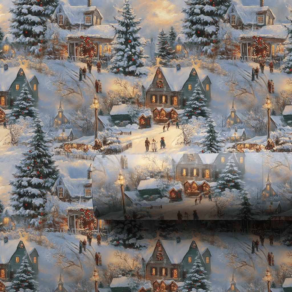 Hills of Home Glow - Wrapping Paper - Aspen & Arlo