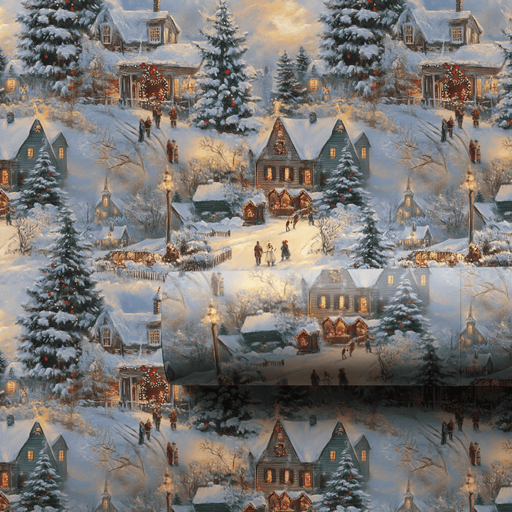 Hills of Home Glow - Wrapping Paper - Aspen & Arlo