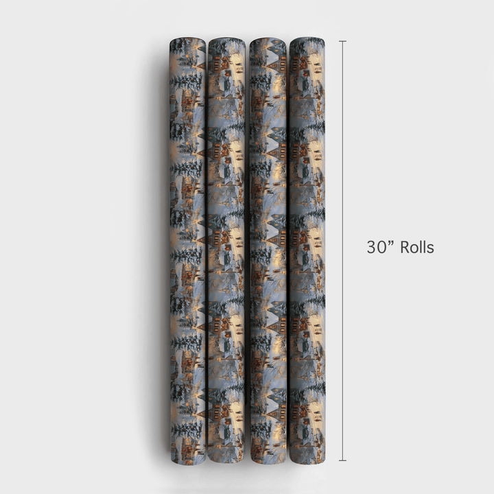 Hills of Home Glow - Wrapping Paper - Aspen & Arlo