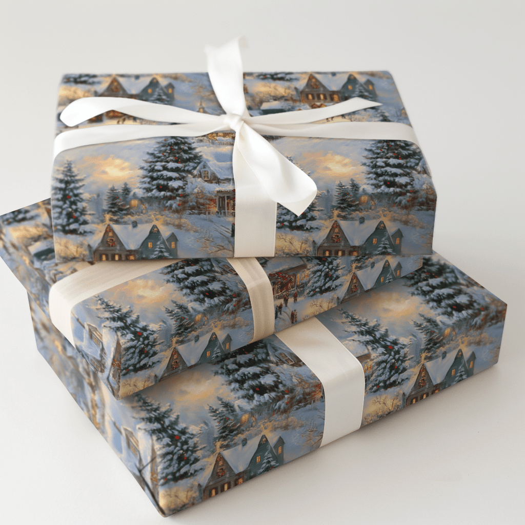 Hills of Home Glow - Wrapping Paper - Aspen & Arlo