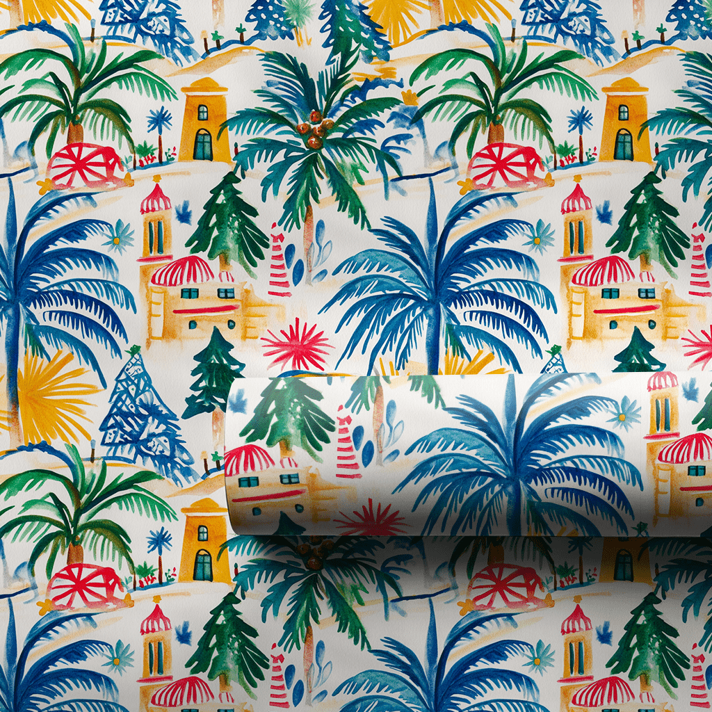 Bright Mexico Sky - Wrapping Paper - Aspen & Arlo