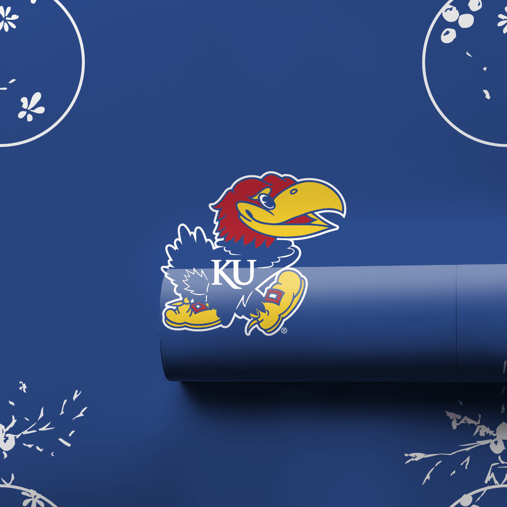 KU Ornament - Wrapping Paper - Aspen & Arlo