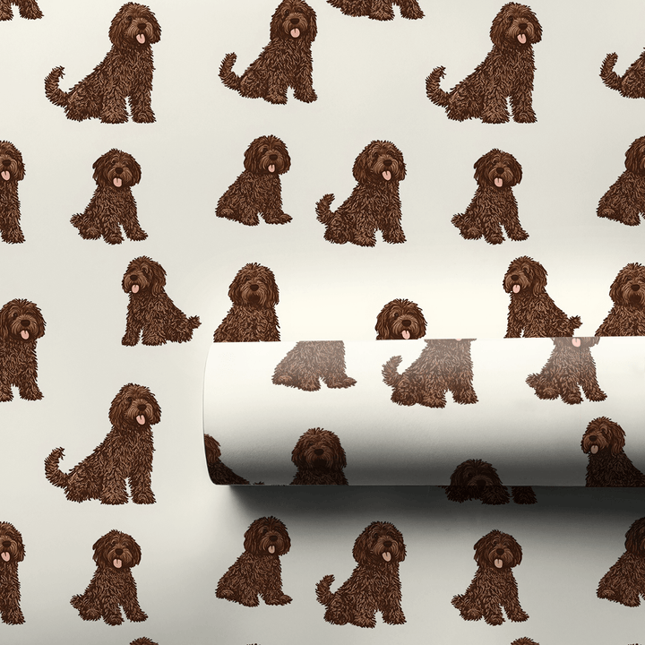 Brown Mollie - Wrapping Paper - Aspen & Arlo