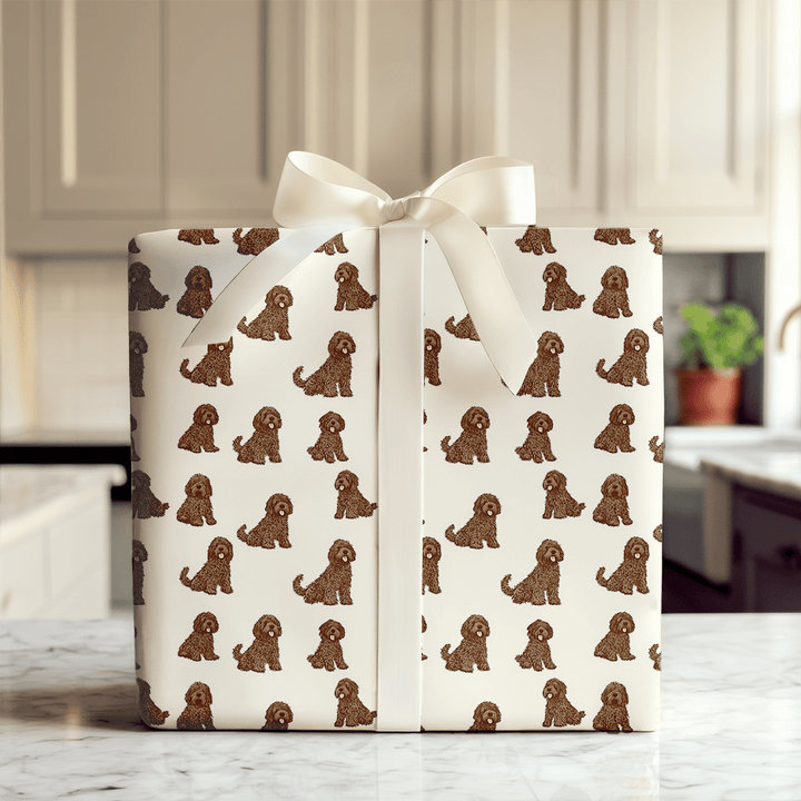 Brown Mollie - Wrapping Paper - Aspen & Arlo